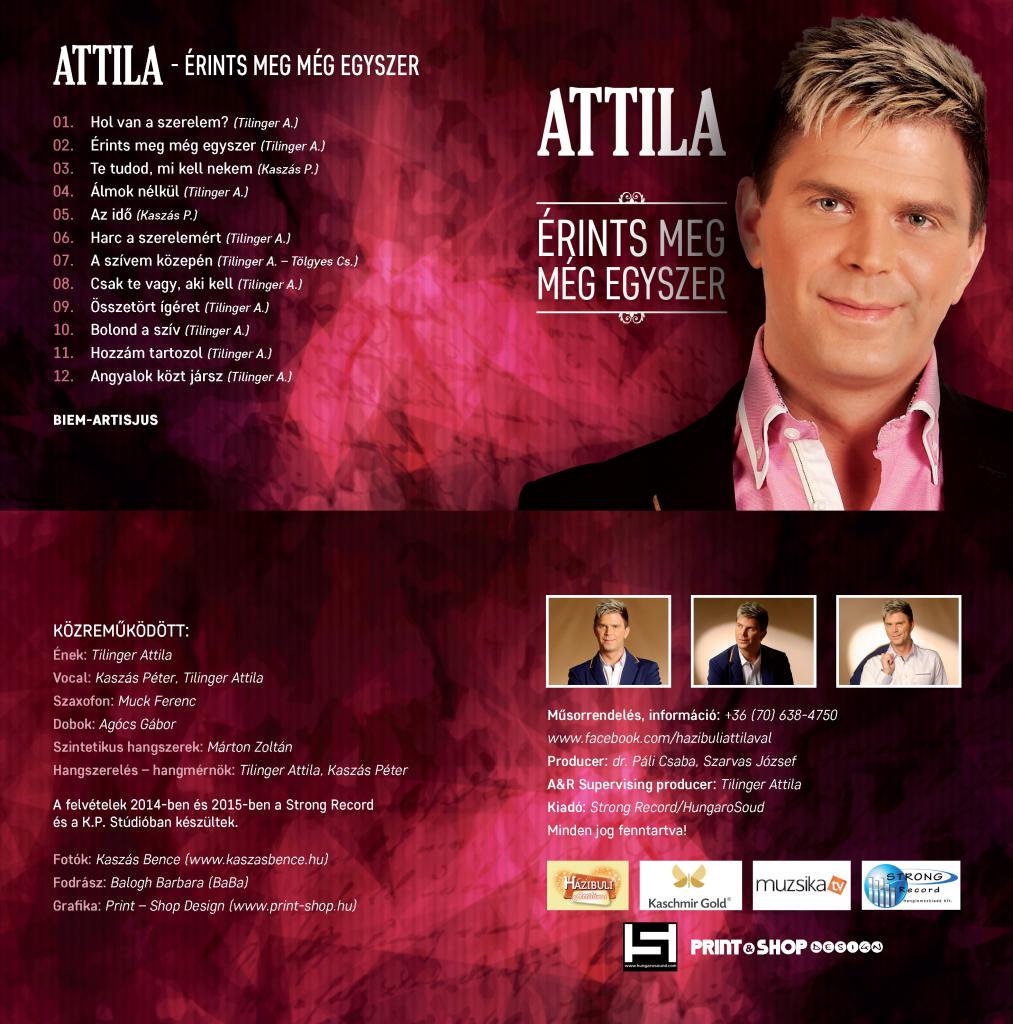 Attila - Érints meg még egyszer / Album /